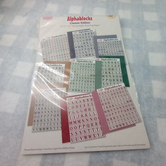 Memories Forever & Keeping Memories Alive Alphabet Scrapbook Bundle - Picture 8 of 12